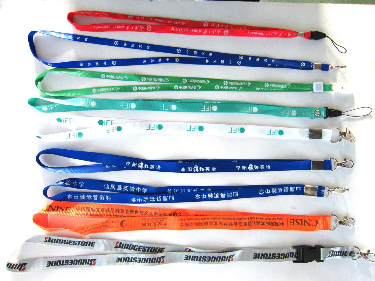 A300 1.5 Standard Lobster Clasp ID Lanyards Brand Name Lanyards Badge Lanyards Exhibition Pass Lanyards Student ID Lanyards Work ID Lanyards