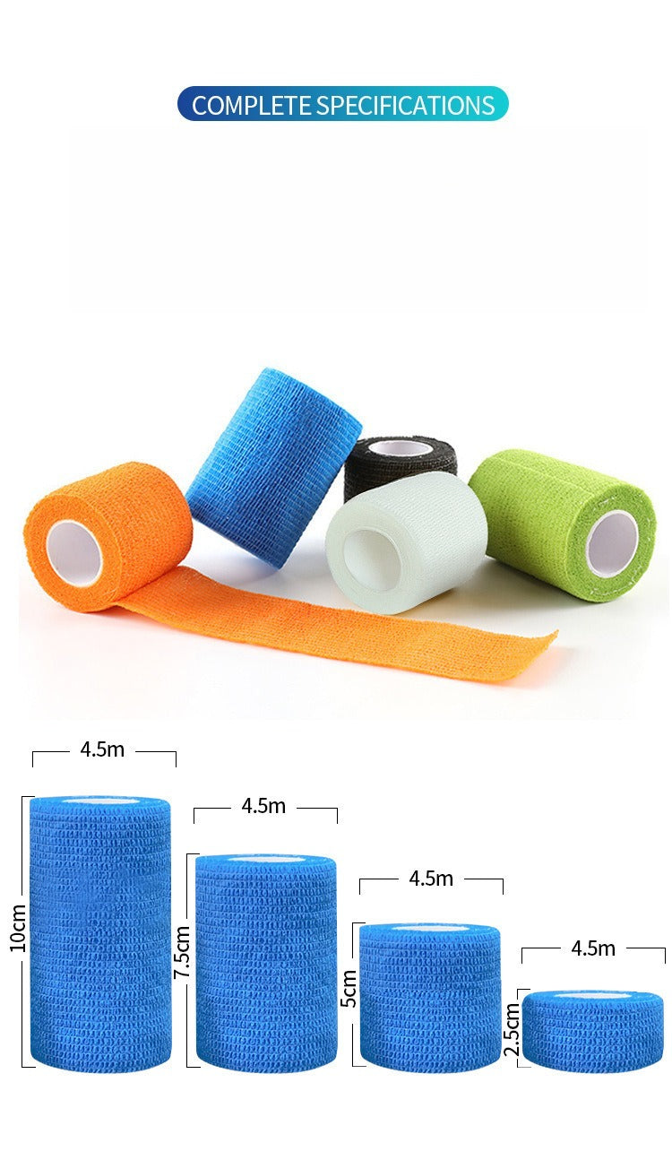 A320 High Elastic Breathable Self-Adhesive Bandage, Multi-Purpose Gauze Roll for Wound Care & Sports Training