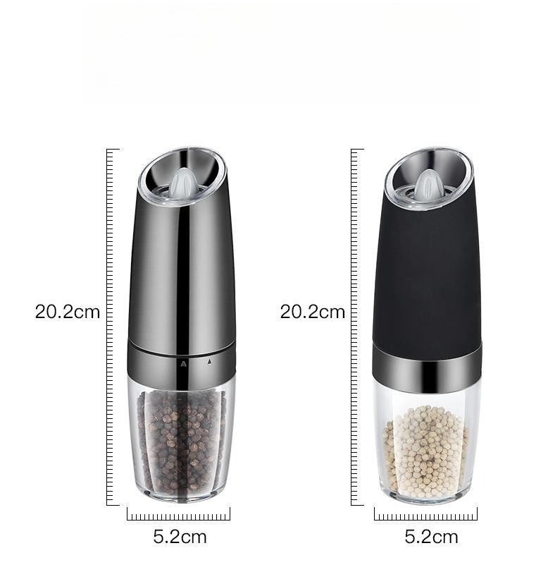 A333 Electric Gravity Induction Pepper Grinder for Home Kitchen