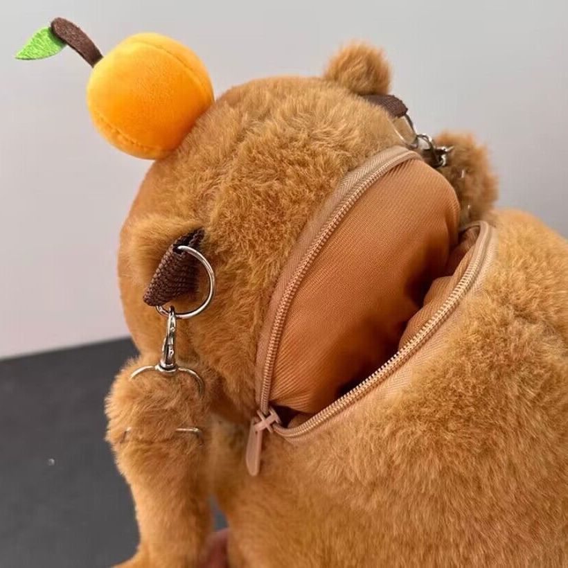 Large Capacity Doll Capibala Capybara Book Bag