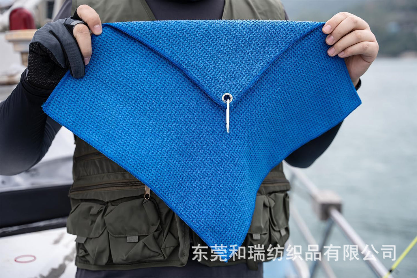 A284 Absorbent Fishing Towel for Anglers, Fishing Hand Cloth & Rod Cleaning Towel, Fishing Accessories