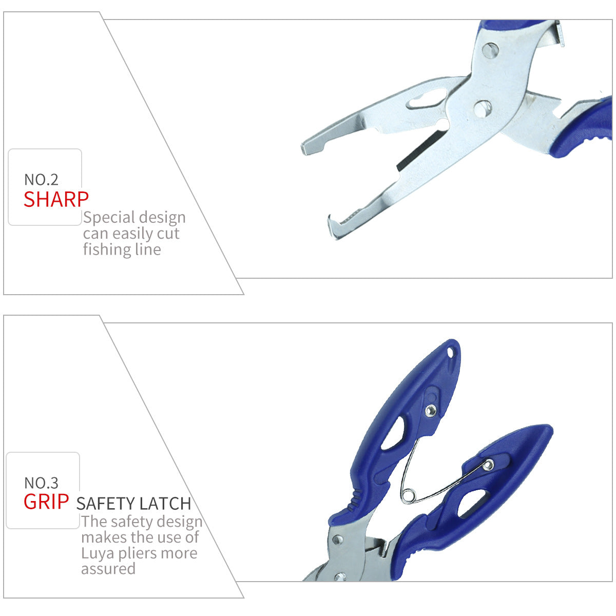 A238 Multifunctional Stainless Steel Mini Fishing Pliers, Curved Nose Line Cutter, Essential Outdoor Fishing Accessories