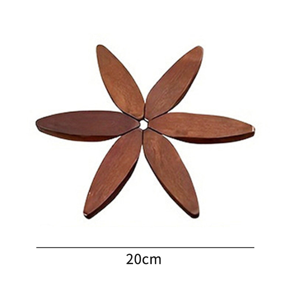 Wooden Tree Coasters Hot Plate Mats for Hot Dishes, Tree Coaster Set, Wooden Coasters for Hot Dishes, Pots, Bowls, Tea Kettles, Fondue Holders