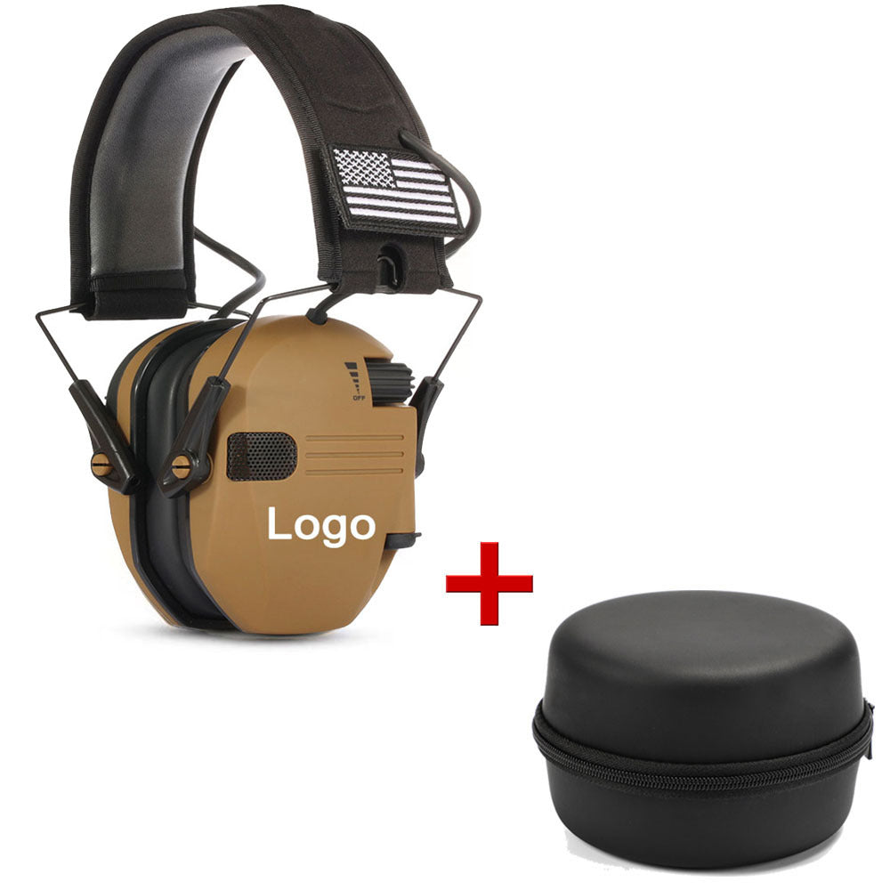 Slim Ultra Low Profile Compact Design Adjustable Range Shooting Hunting Hearing Protection Electronic Earmuffs