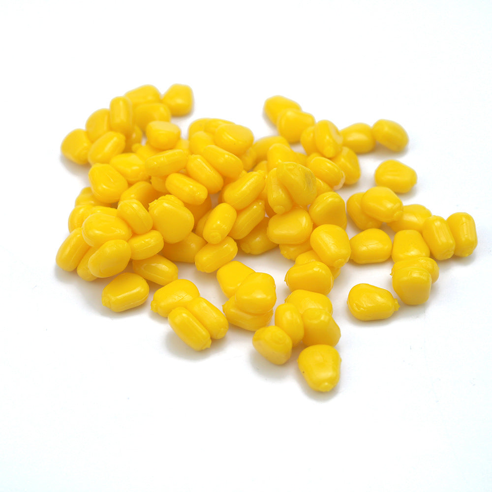 A242 Floating Artificial Corn Soft Lure, Scented Silicone Bait for Freshwater Carp Fishing