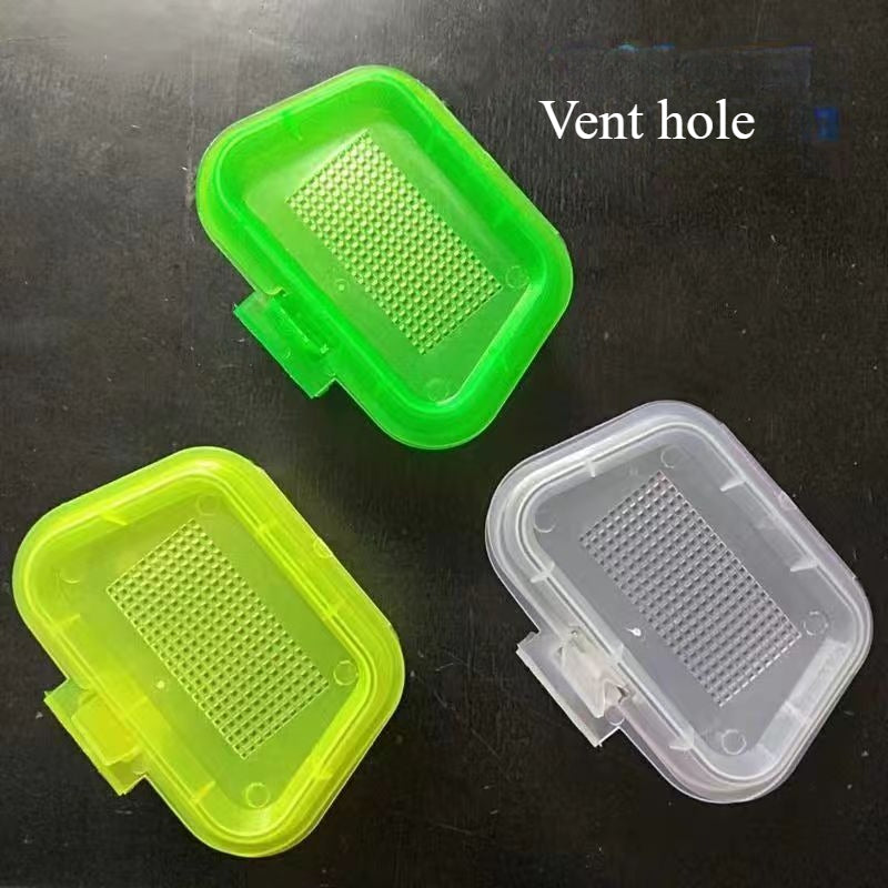 A169 Fishing Bait Storage Box, Worm Live Bait Case, Sandworm Box Fishing Tool