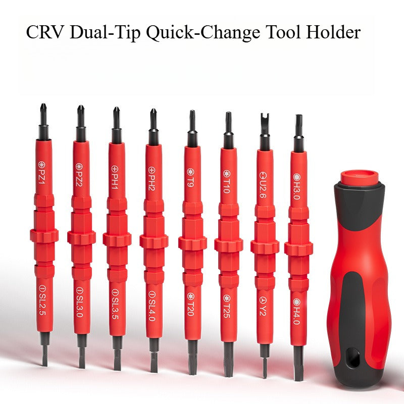 A310  18-in-1 Multi-Function Electrician Screwdriver, Insulated Phillips Slotted Torx Repair Tool