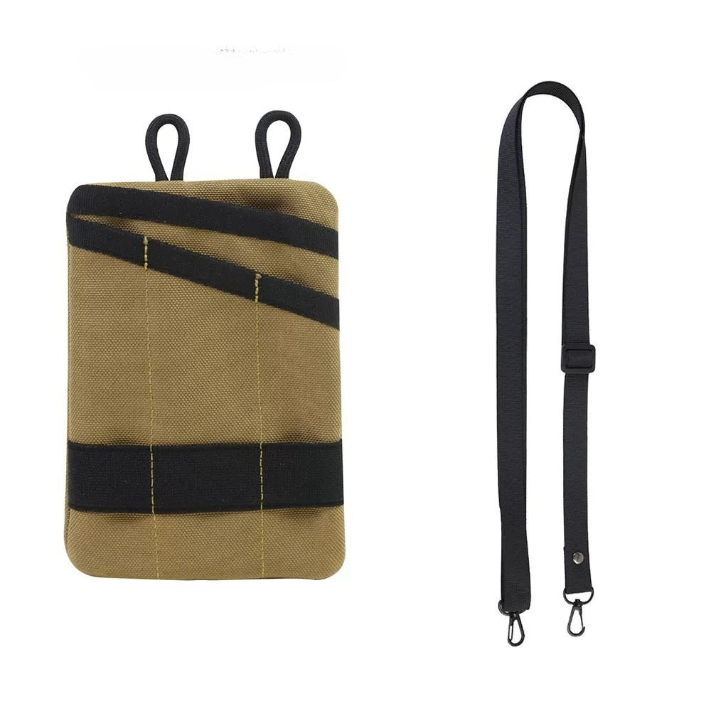 A330  Outdoor Oxford Cloth Card Coin Pouch, Minimalist Key Organizer, Portable Waist Bag for Travel