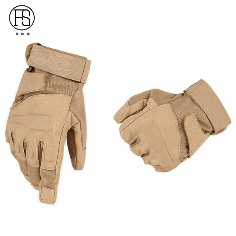 Tactical Full-Finger Gloves Outdoor Combat Anti-Slip Durable Gloves Cycling Gloves for Men and Women Microfiber Gloves