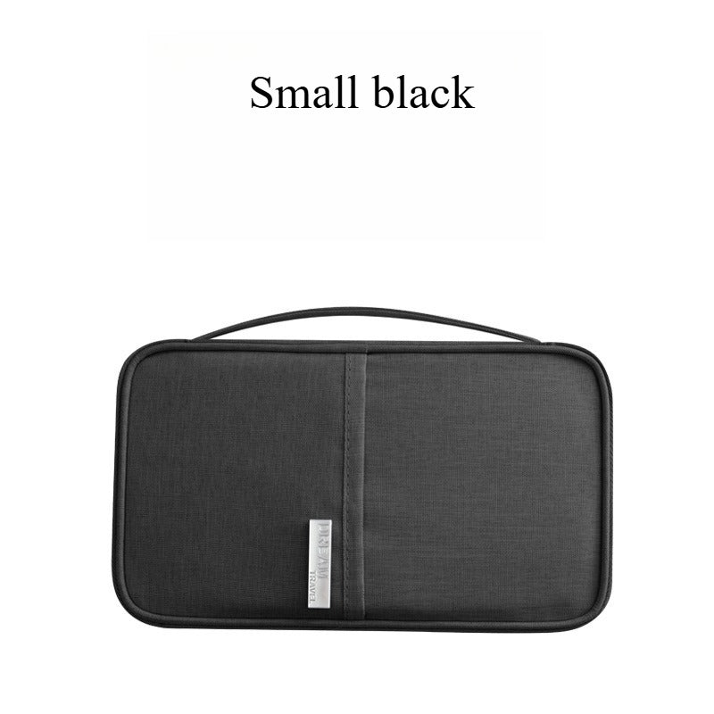 A319  Multifunctional Travel Document Bag, Waterproof Passport Wallet, Portable Card Holder Clutch
