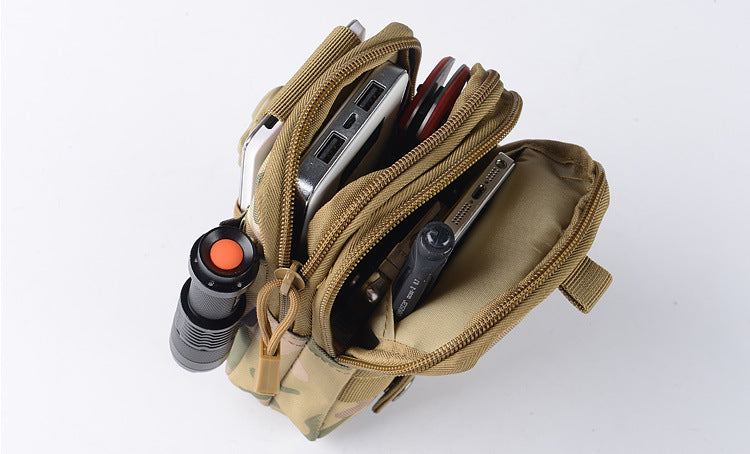 A291  Tactical Leg Bag for Military Enthusiasts Camouflage Cycling Motorcycle Portable Multi-Functional Leg Wrap Sports Waist Bag