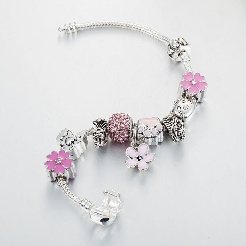 Adorable Kitten Paw Beaded Bracelet