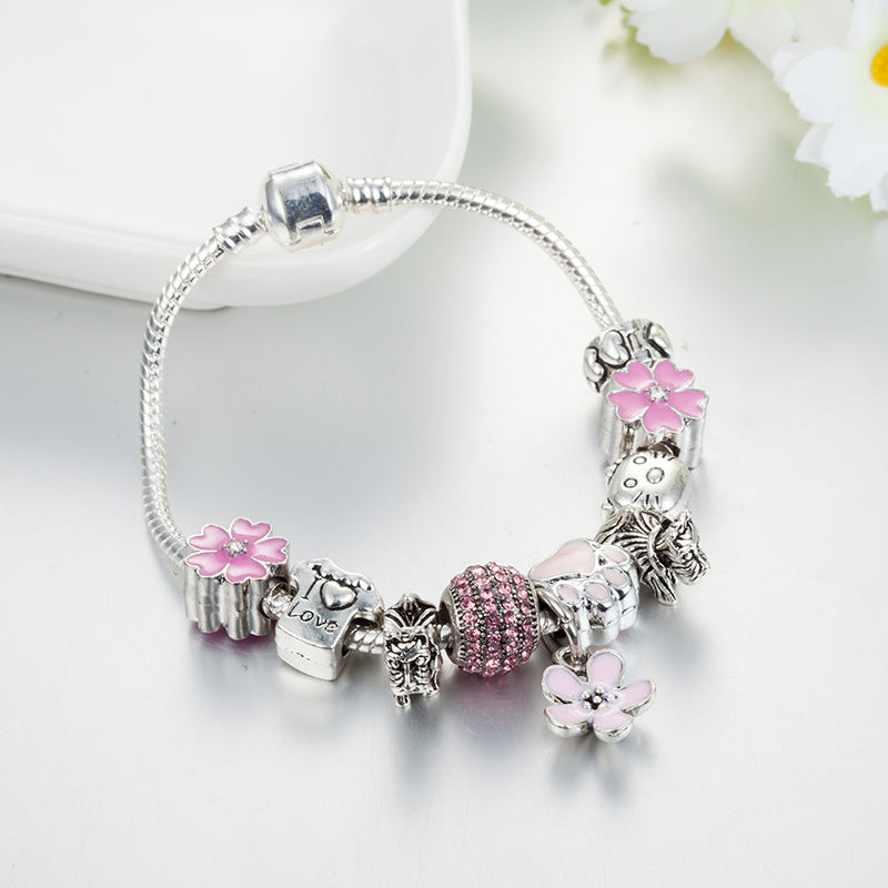 Adorable Kitten Paw Beaded Bracelet