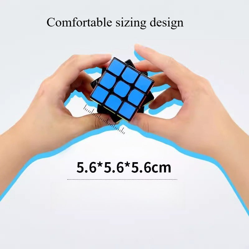A293  Competition Grade 3x3 Speed Cube, Smooth & Stable, Educational Brain Teaser Toy for Kids