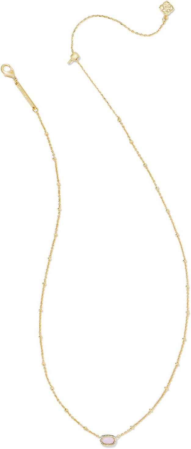 Mini Elisa 14k Gold-Plated Satellite Short Pendant Necklace, Fashion Jewelry for Women