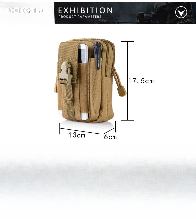 A291  Tactical Leg Bag for Military Enthusiasts Camouflage Cycling Motorcycle Portable Multi-Functional Leg Wrap Sports Waist Bag