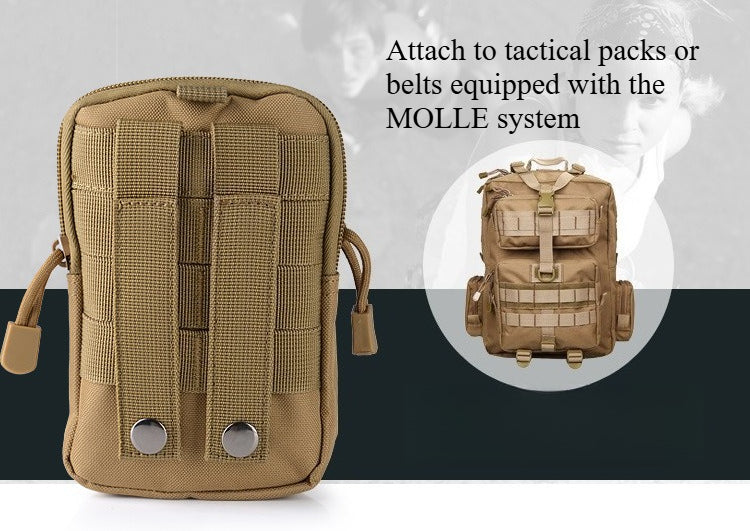 A291  Tactical Leg Bag for Military Enthusiasts Camouflage Cycling Motorcycle Portable Multi-Functional Leg Wrap Sports Waist Bag