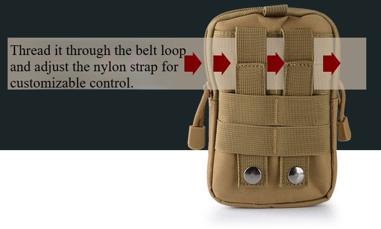 A291  Tactical Leg Bag for Military Enthusiasts Camouflage Cycling Motorcycle Portable Multi-Functional Leg Wrap Sports Waist Bag