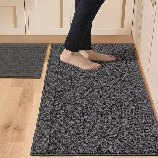 Soft Kitchen Mat Specialized in Anti Slippery and Machine Washable for Home Kitchen