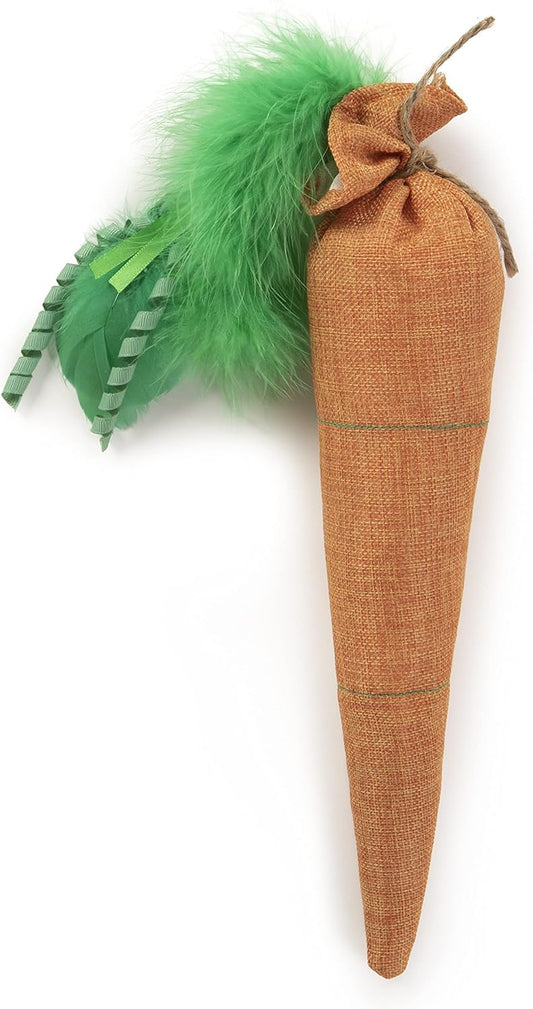 A365  Kolossal Karrot Crinkle Kicker Catnip Cat Toy