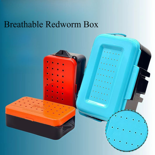 A169  Fishing Bait Storage Box, Worm Live Bait Case, Sandworm Box Fishing Tool