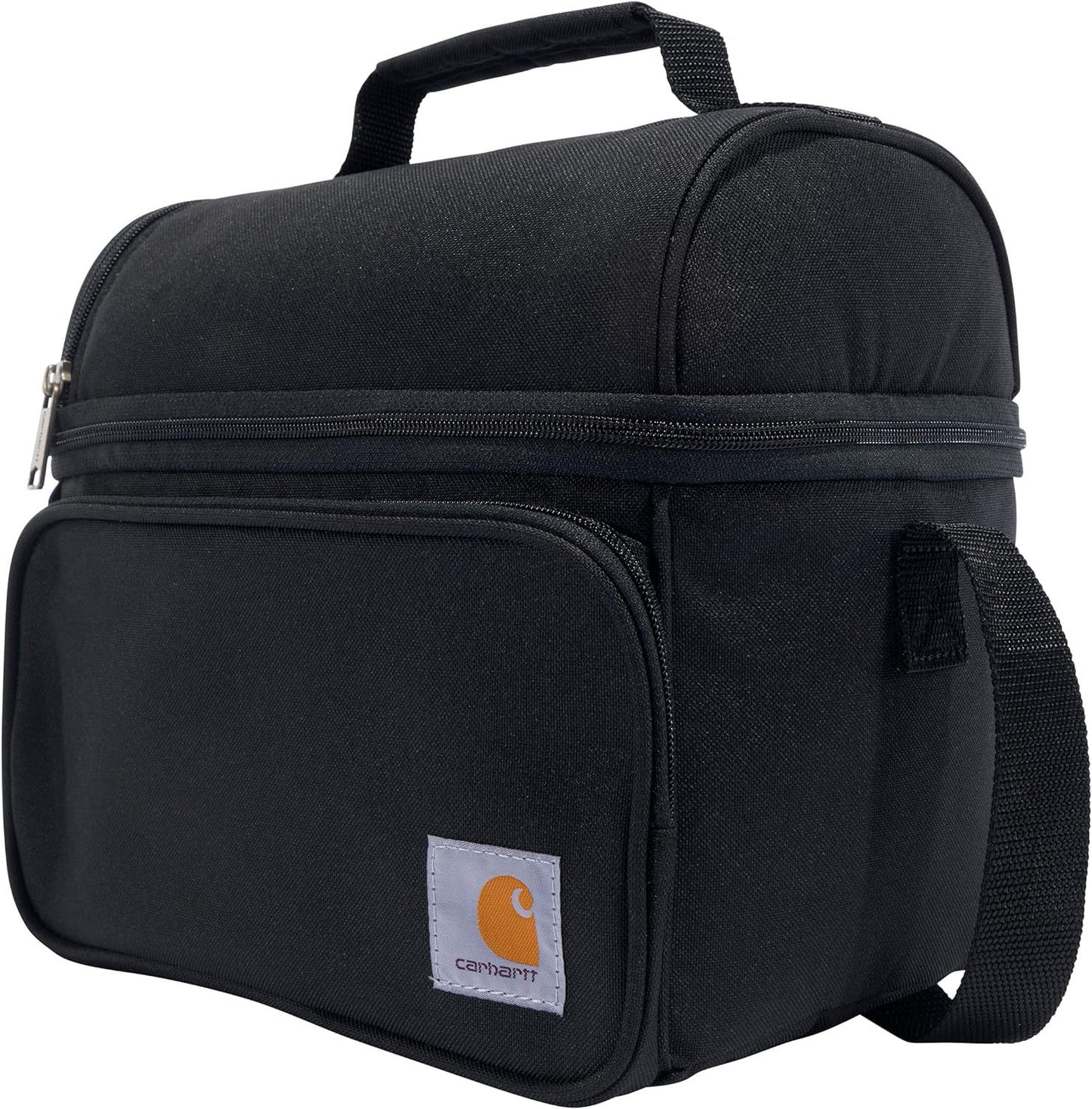 A354  New Large Capacity Insulated Lunch Bag Portable Handheld Lunch Tote with Steel Frame for Work Mom