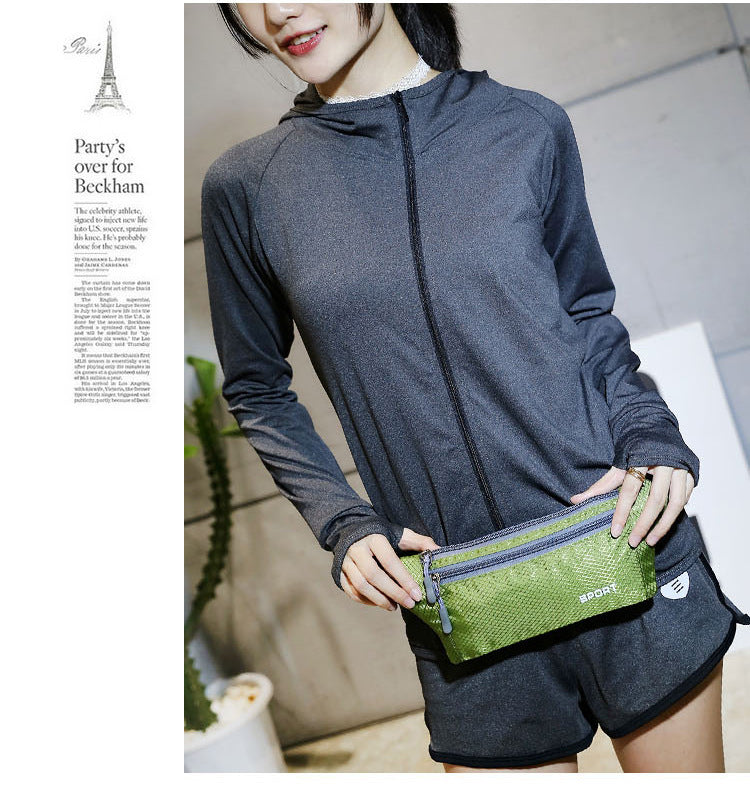 A318  Multifunctional Outdoor Sports Waist Bag for Men Women, Lightweight Crossbody Chest Bag with Phone Pocket