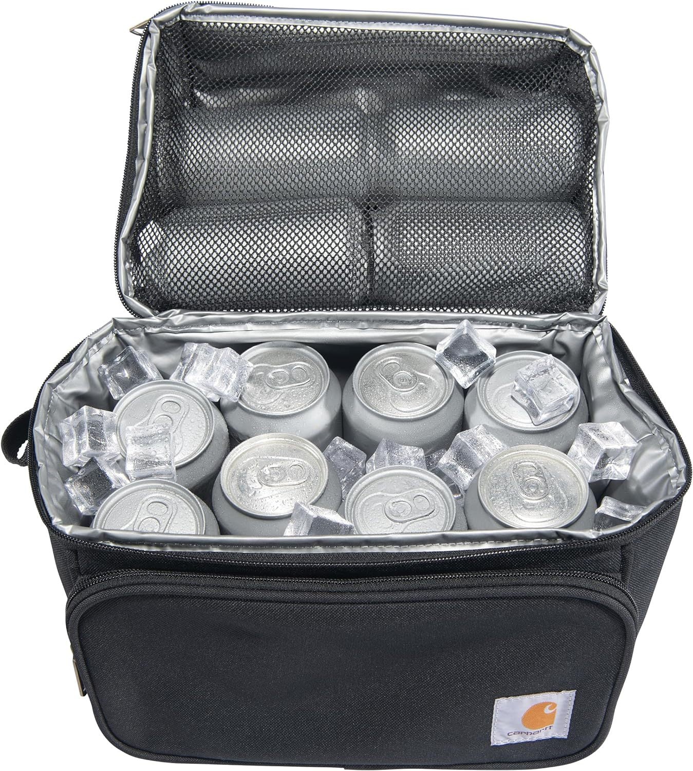 A354  New Large Capacity Insulated Lunch Bag Portable Handheld Lunch Tote with Steel Frame for Work Mom