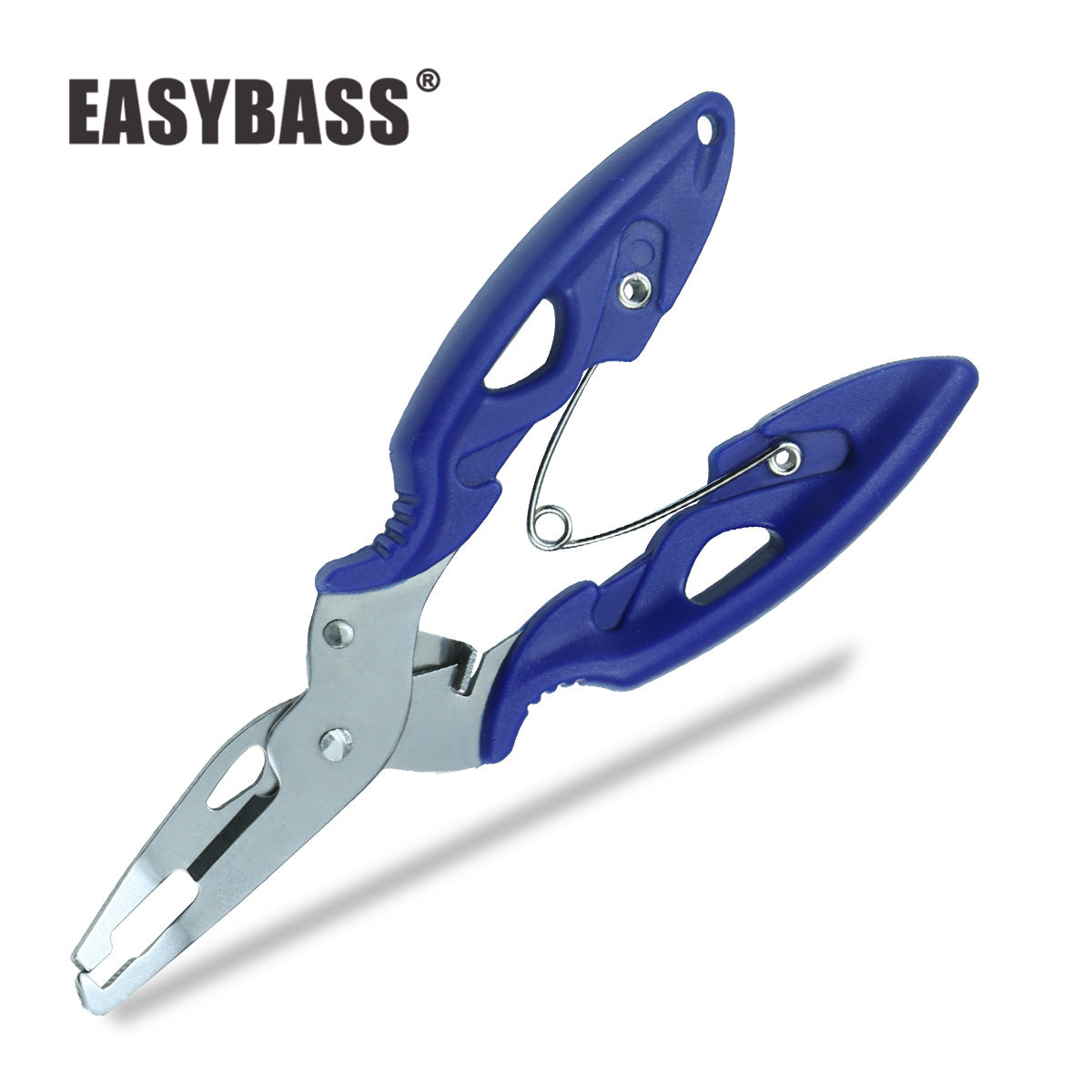 A238  Multifunctional Stainless Steel Mini Fishing Pliers, Curved Nose Line Cutter, Essential Outdoor Fishing Accessories