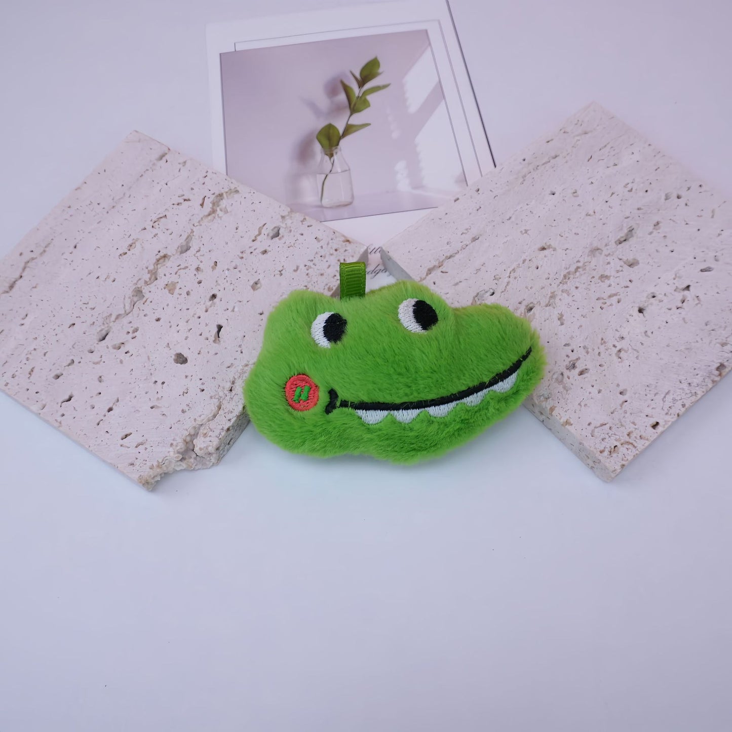 Whining Cartoon Crocodile Plush Keychain Pendant