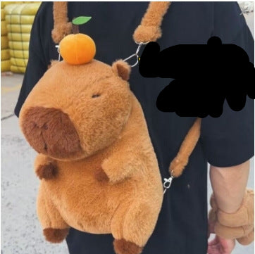 Large Capacity Doll Capibala Capybara Book Bag