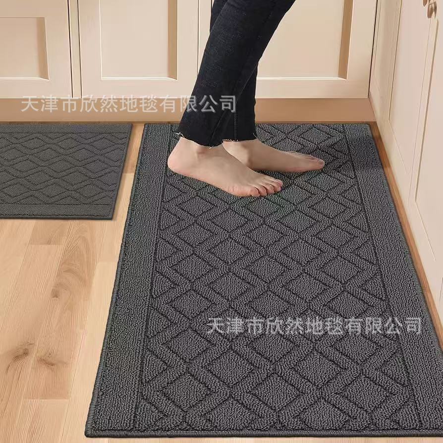 Soft Kitchen Mat Specialized in Anti Slippery and Machine Washable for Home Kitchen