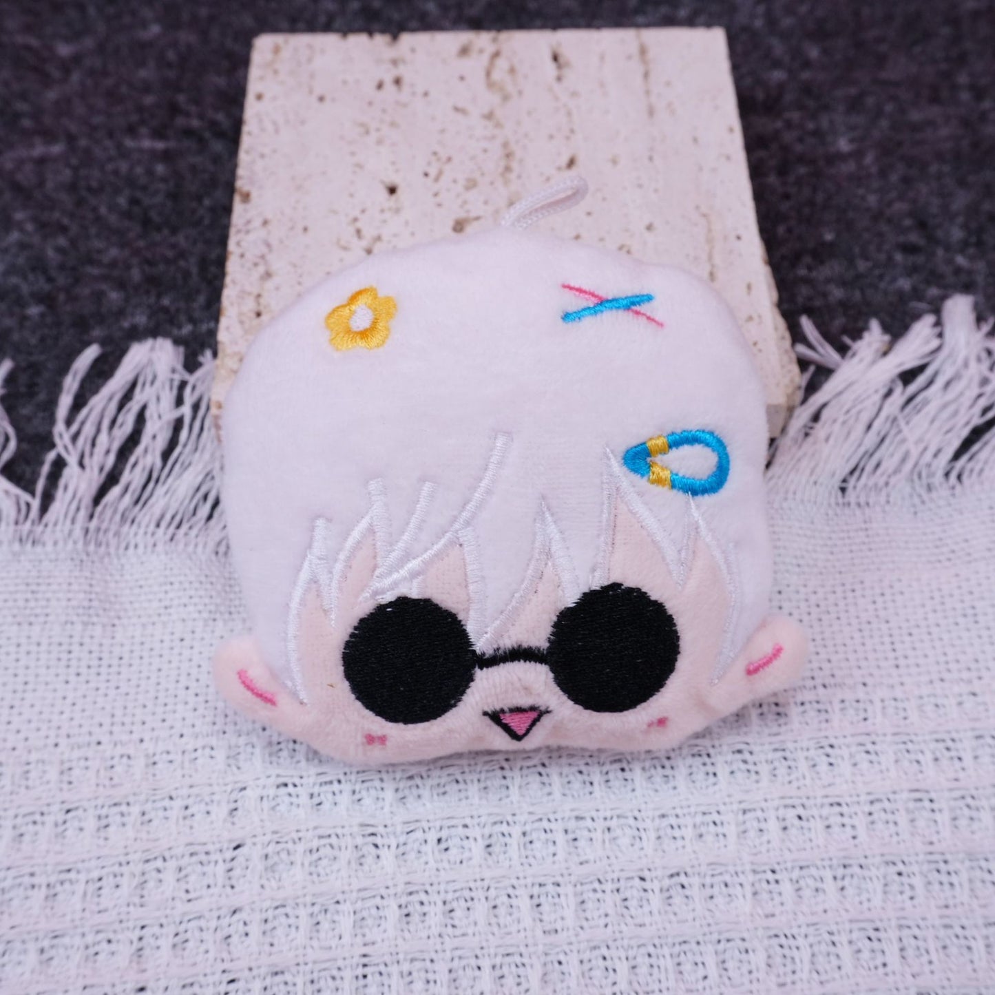 Anime Peripheral Plush Doll Pendant Spell Back to War Five Wusha Youjie Fan Squeaky Pendant