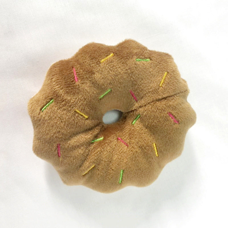 Dog Chew Toys for Training, Teething, and Dental Care Multiple Realistic Food-Shaped Plush Pet Toys