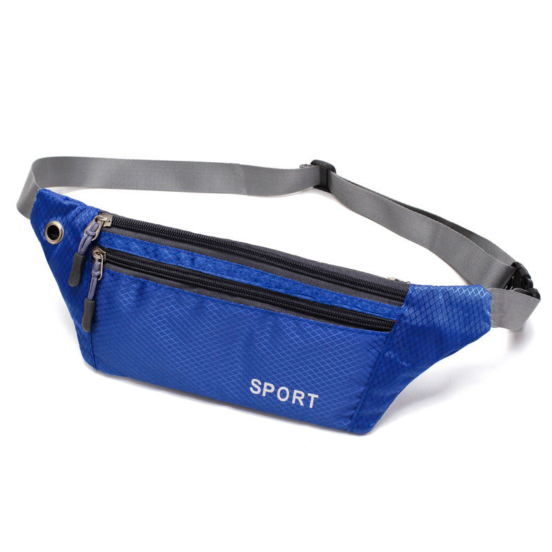 A318  Multifunctional Outdoor Sports Waist Bag for Men Women, Lightweight Crossbody Chest Bag with Phone Pocket