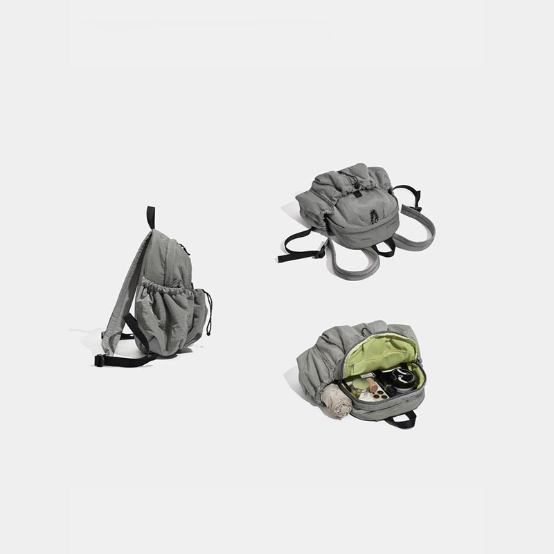 Work commuting sports bag, hiking bag, folding backpack, women's backpack