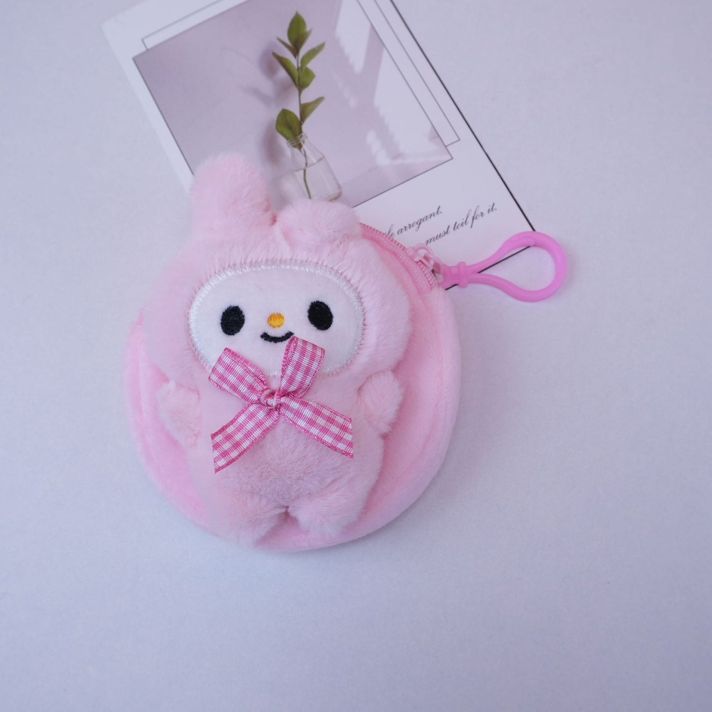 Cinnamon Dog Culomi Meletti Round Bag Plush Pendant Bag Accessories