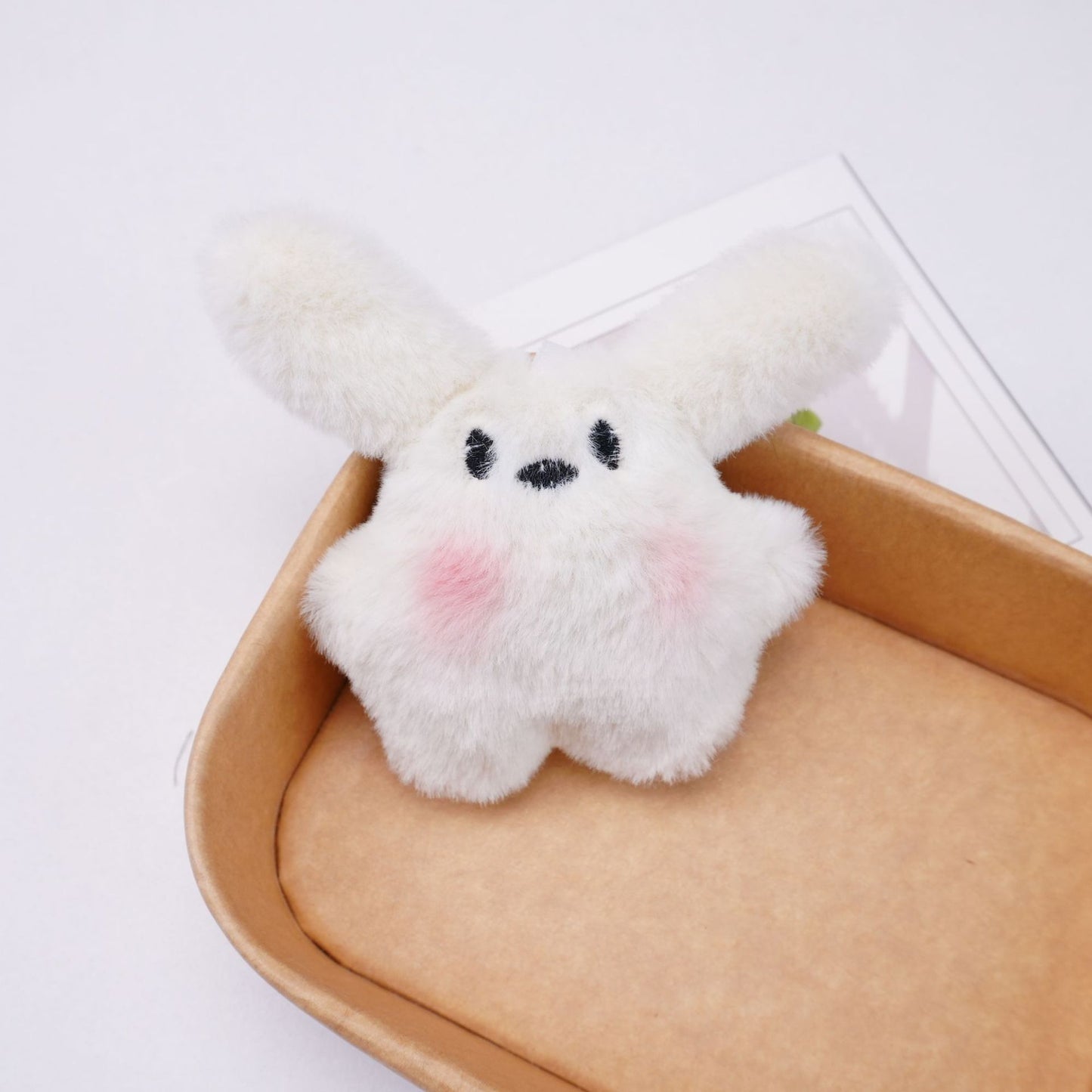 Sunglasses Puppy Plush Doll Bag Key Chain Hanging
