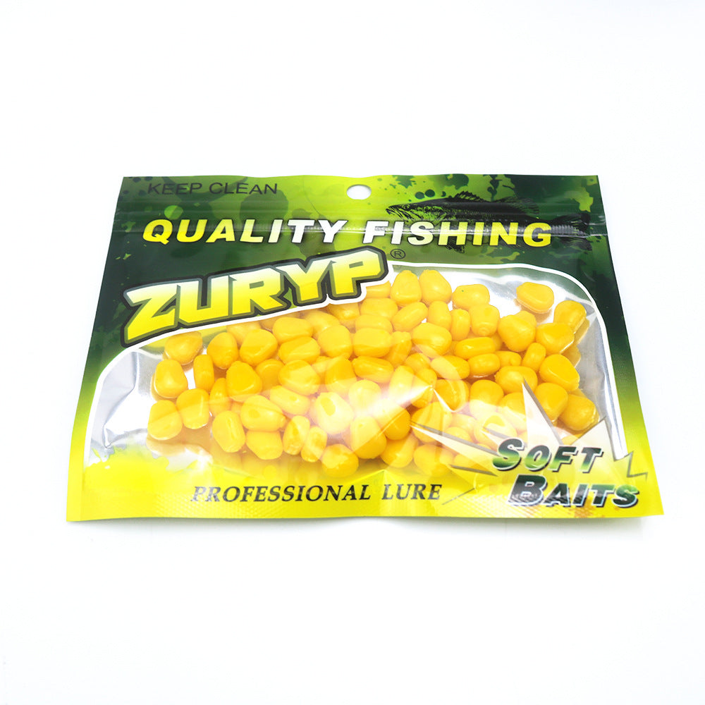A242  Floating Artificial Corn Soft Lure, Scented Silicone Bait for Freshwater Carp Fishing