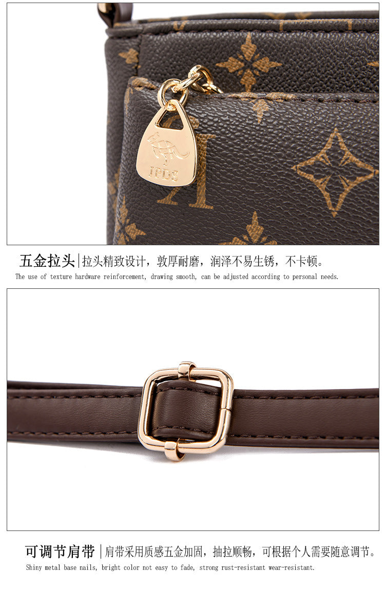 B363  Women's Fashion Crossbody Bag Versatile Large Capacity Shoulder Underarm Purse Casual Daily Handbag