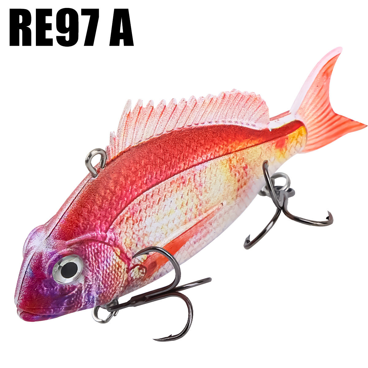A258  Special VIB Hard Lure for Sea Bream Fishing, 3D Printed Coating, Multi-Color Multi-Spec Bionic Bait