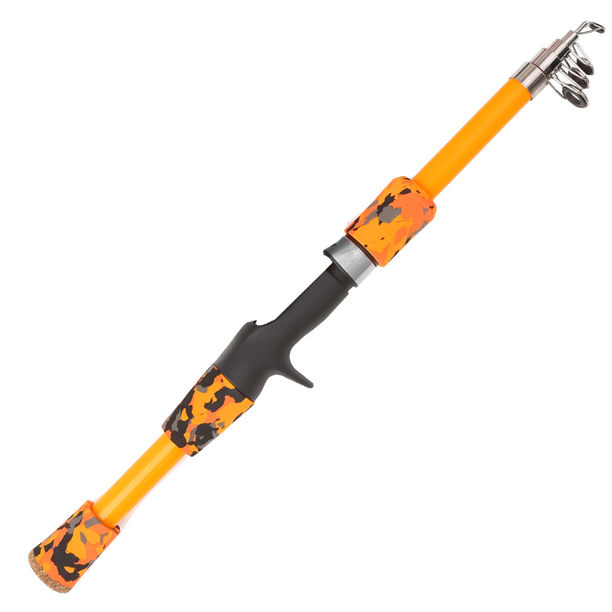 F351  Portable Mini Telescopic Fishing Rod Casting Pole for Lure Fishing Sea Fishing Travel