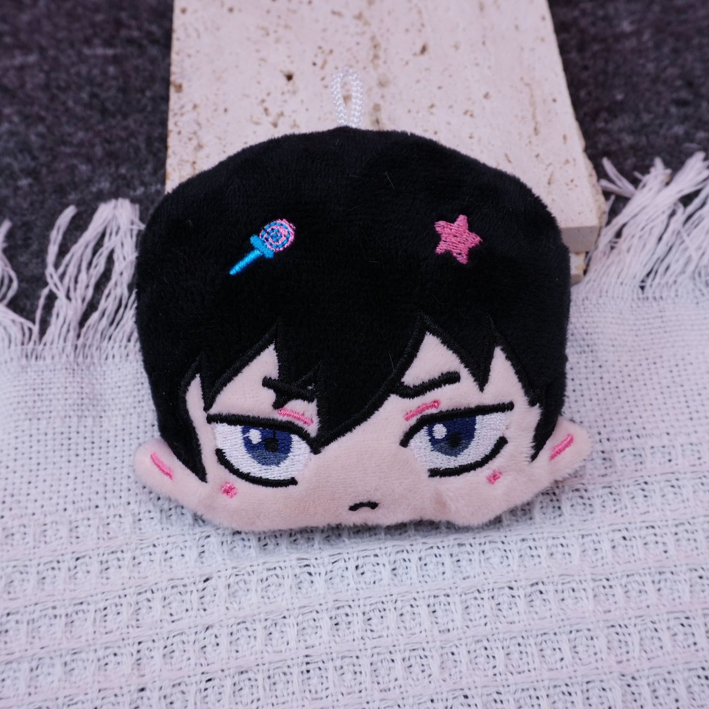Anime Peripheral Plush Doll Pendant Spell Back to War Five Wusha Youjie Fan Squeaky Pendant