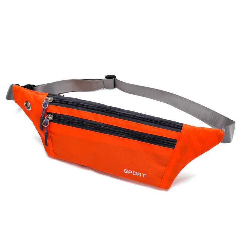 A318  Multifunctional Outdoor Sports Waist Bag for Men Women, Lightweight Crossbody Chest Bag with Phone Pocket