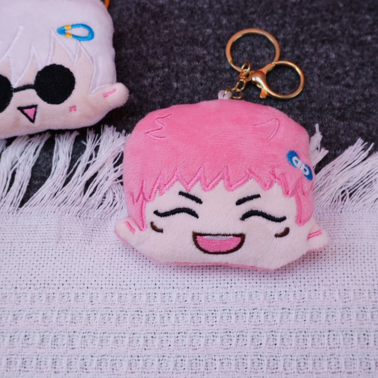 Anime Peripheral Plush Doll Pendant Spell Back to War Five Wusha Youjie Fan Squeaky Pendant