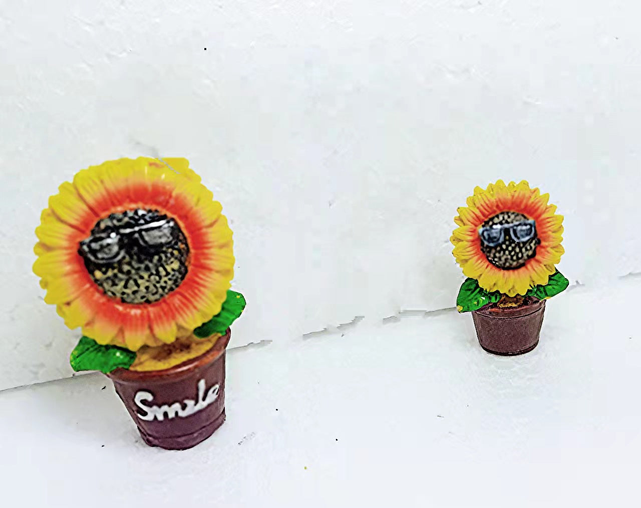 A  208  Garden Style Sunflower Artificial Bonsai, Cartoon Cute Living Room Desktop Shooting Decor