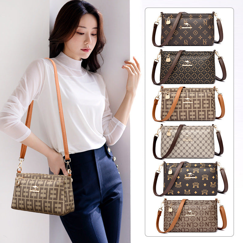 B363  Women's Fashion Crossbody Bag Versatile Large Capacity Shoulder Underarm Purse Casual Daily Handbag