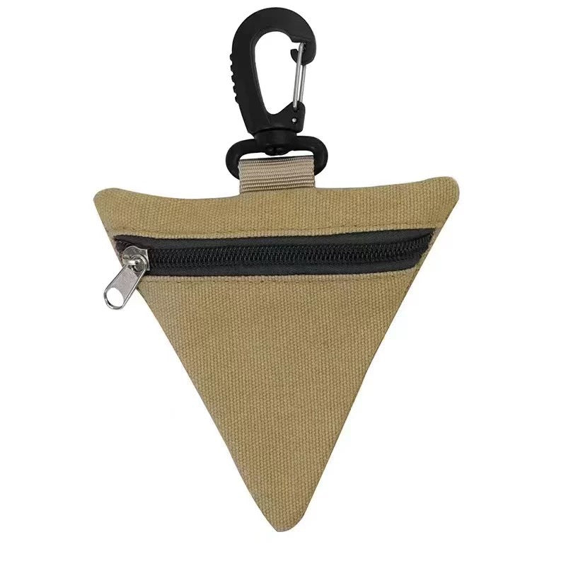 A330  Outdoor Oxford Cloth Card Coin Pouch, Minimalist Key Organizer, Portable Waist Bag for Travel