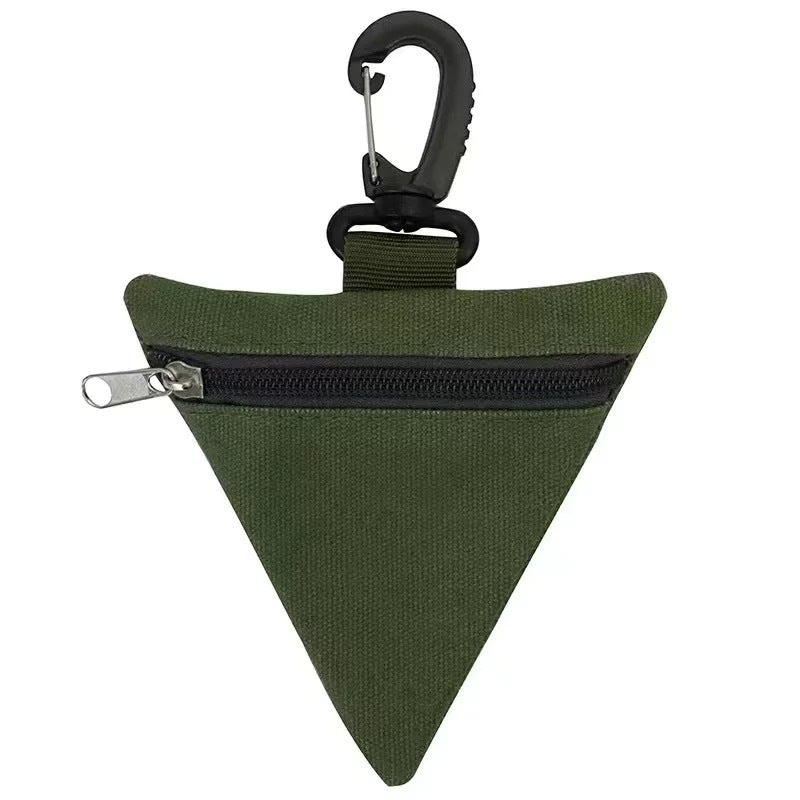 A330  Outdoor Oxford Cloth Card Coin Pouch, Minimalist Key Organizer, Portable Waist Bag for Travel