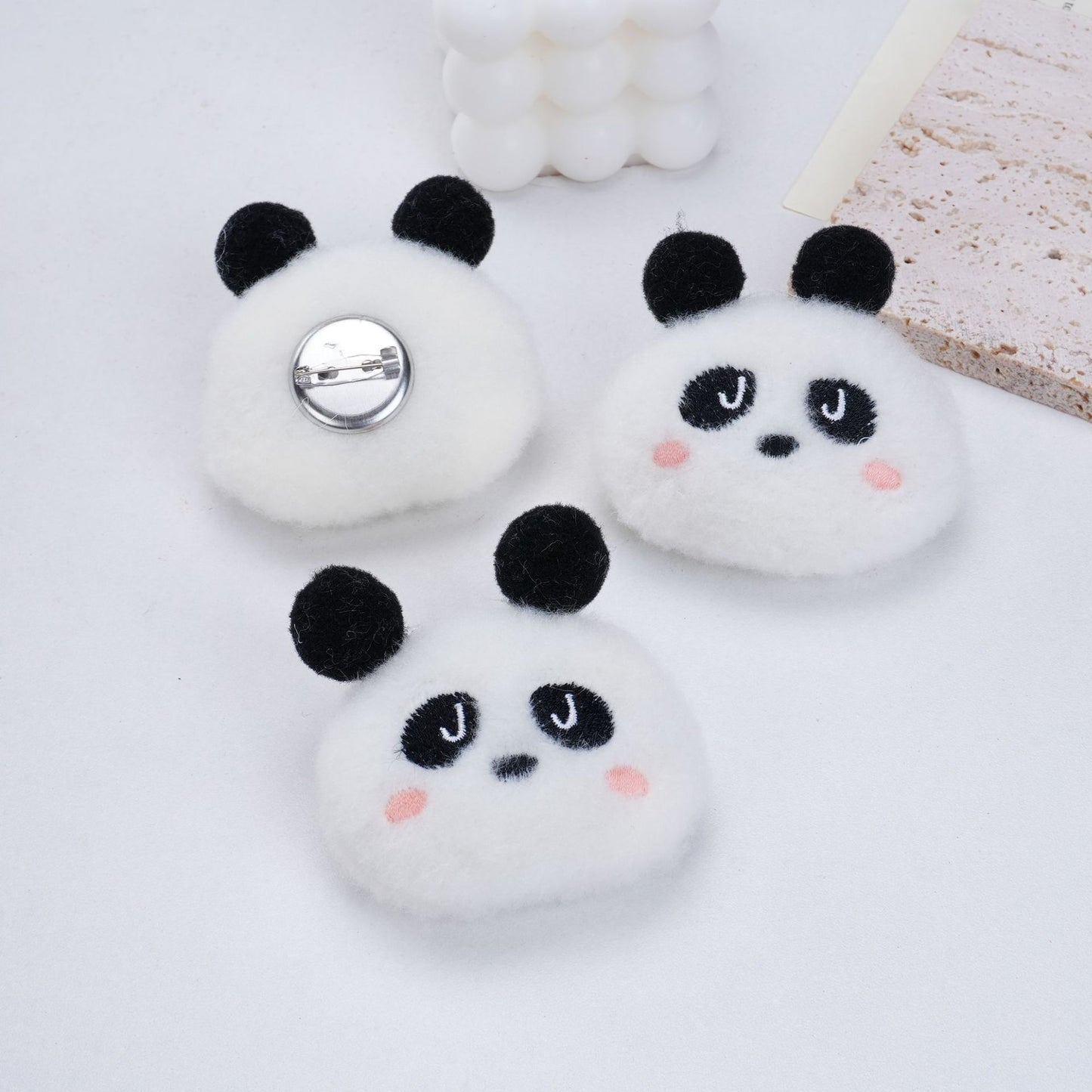 Bear Backpack Plush Doll Brooch Accessories
